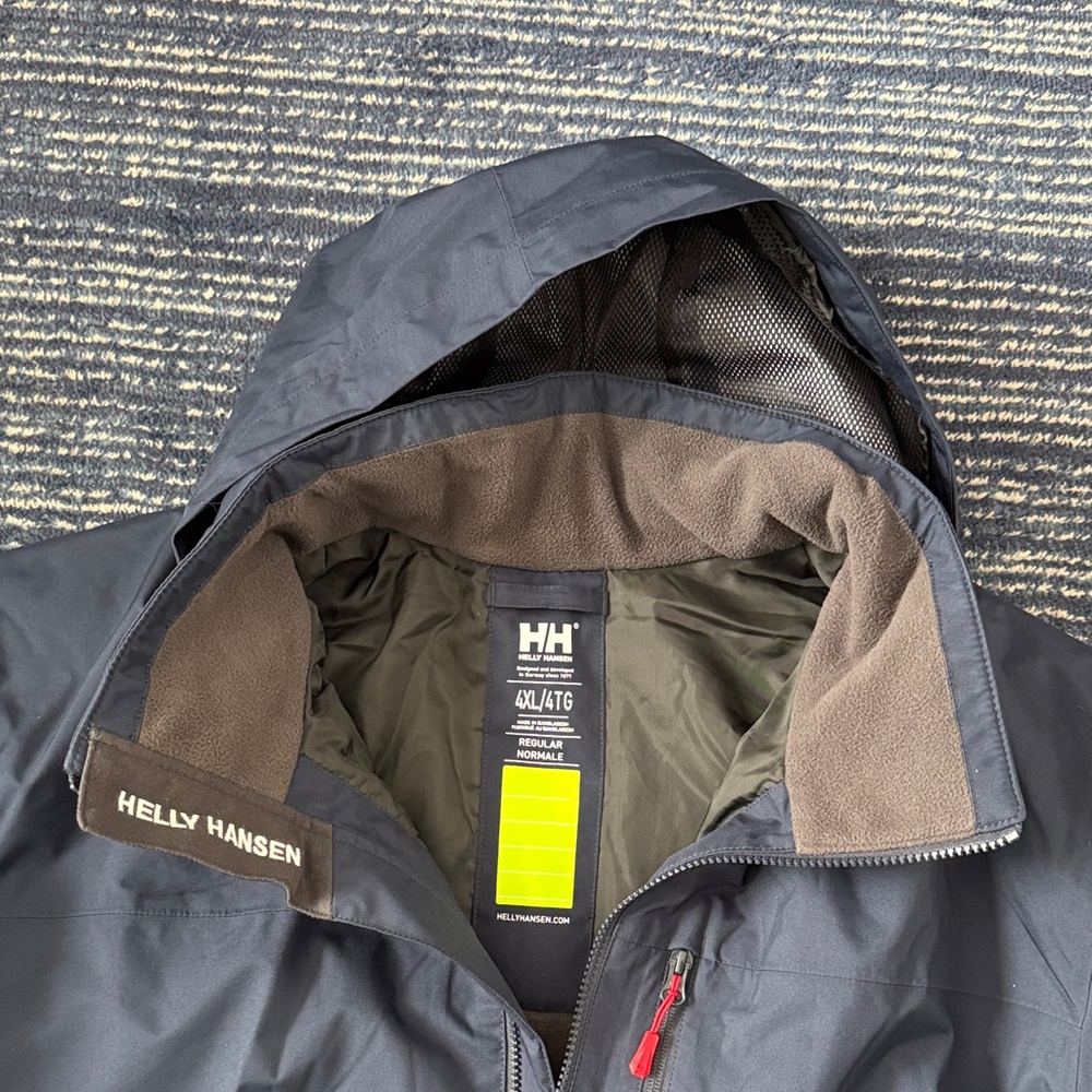 Helly Hansen Men’s Crew Hooded Midlayer Jacket 2.0 - Picture 2 of 2